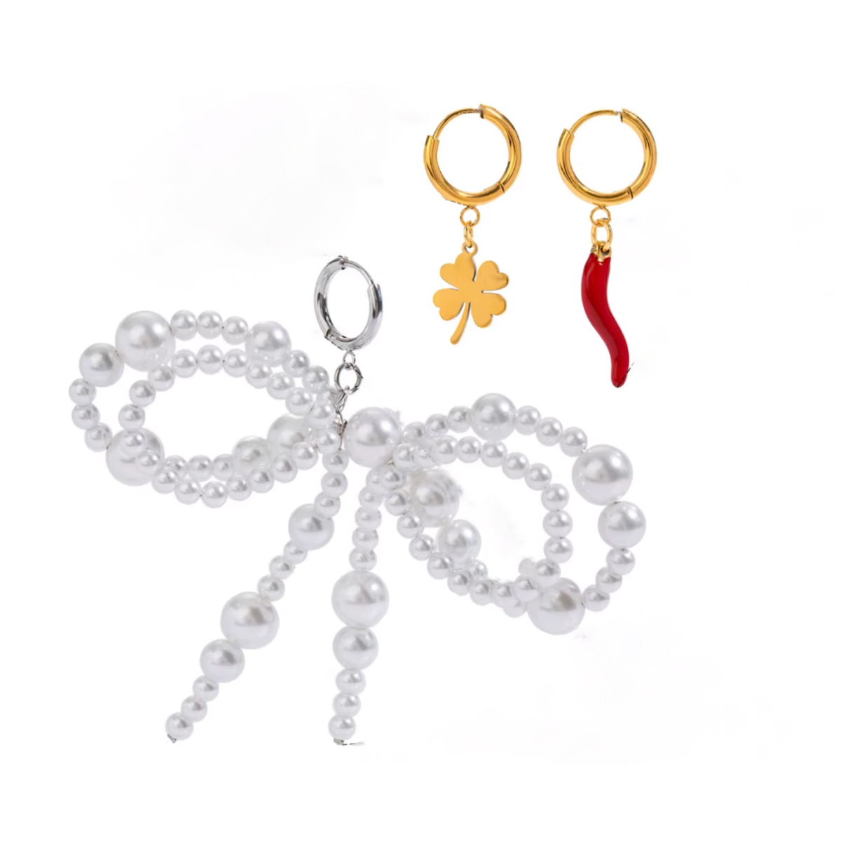 ✨Kochito Charms - Lucky Bow Trio✨